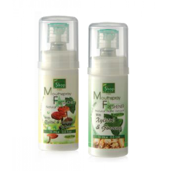 Mouthspray Freshener With Xylitol & Ginseng Natural Plant Extracts
